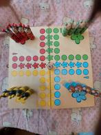 Houten mens erger je niet, Hobby en Vrije tijd, Gezelschapsspellen | Bordspellen, Ophalen of Verzenden, Zo goed als nieuw