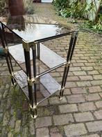 Roche Bobois Sidetable Etagere, kastje Midcentury Design, Gebruikt, Minder dan 50 cm, Ophalen of Verzenden, Hollywood Chique Regency Japandi Modern Hip Trendy