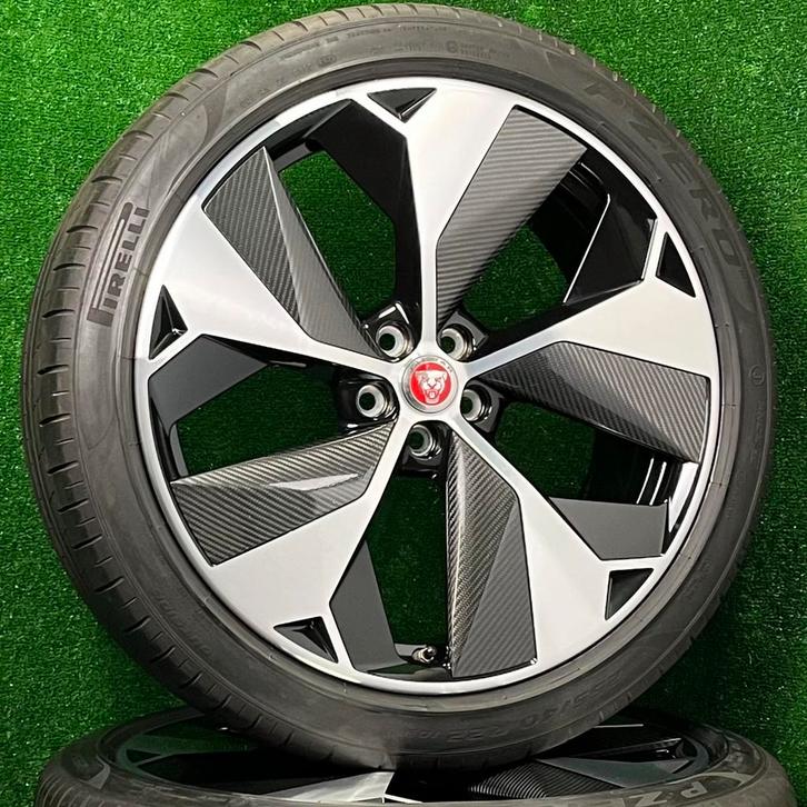 Originele 22 inch Jaguar velgen net banden I-pace F-pace, Auto-onderdelen, Banden en Velgen, Banden en Velgen, Zomerbanden, Overige maten