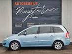 Opel Zafira 1.6 Cosmo|NL Auto|N.A.P|Half|7 PERS|2e Eigenaars, Auto's, Voorwielaandrijving, Zwart, 4 cilinders, Blauw
