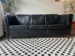 Harvink 3zits leren bank, Huis en Inrichting, Banken | Bankstellen, Ophalen, Gebruikt, 150 tot 200 cm, Driepersoons