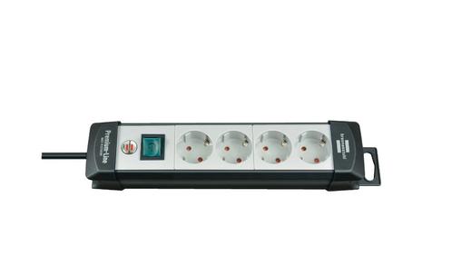 Brennenstuhl Premium-Line Stekkerdoos 4-voudig 5 Meter, Doe-het-zelf en Verbouw, Elektra en Kabels, Gebruikt, Overige typen, Ophalen
