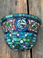 Tiffany glas in lood Wandlamp Sfeerverlichting Vintage, Huis en Inrichting, Lampen | Wandlampen, Ophalen of Verzenden, Zo goed als nieuw