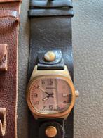 Fossil horloge met extra band., Sieraden, Tassen en Uiterlijk, Horloges | Heren, Overige merken, Leer, Staal, Ophalen of Verzenden