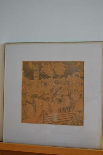potloodtekening Frederik Reitman, 1929 beschikbaar voor biedingen