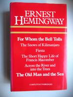 Ernest Hemingway~for whom bell tolls~fiesta~old Man and sea, Fictie, Ernest Hemingway, Ophalen of Verzenden, Zo goed als nieuw
