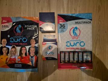 Topps Euro 2025 promo pack Women  beschikbaar voor biedingen