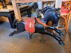 Echt oud kermis carrousel of draaimolen paard 105 x 67 cm, Antiek en Kunst, Curiosa en Brocante, Ophalen