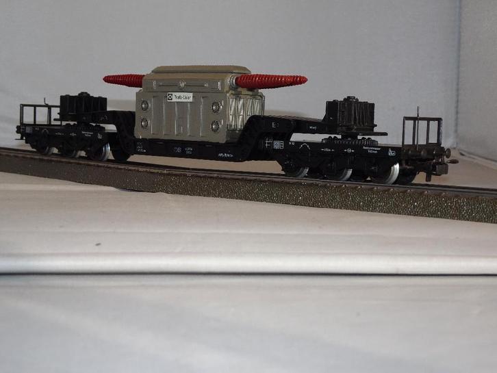 Marklin 4617 kuilwagon+transformator DB als nieuw OVP (#914), Hobby en Vrije tijd, Modeltreinen | H0, Zo goed als nieuw, Wagon