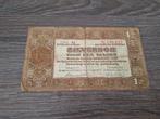Biljet 1 gulden 1920, zilverbon oude type (2 letters), Postzegels en Munten, Bankbiljetten | Nederland, Ophalen of Verzenden