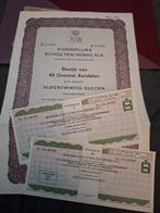 Oude Waardepapieren Koninklijke Scholten-Honig N.V., Postzegels en Munten, Aandelen en Waardepapieren, Ophalen of Verzenden, 1950 tot 1970