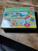 Sesamstraat Verhaalpuzzel - Jumbo, Ophalen of Verzenden, 10 tot 50 stukjes, Gebruikt, 2 tot 4 jaar