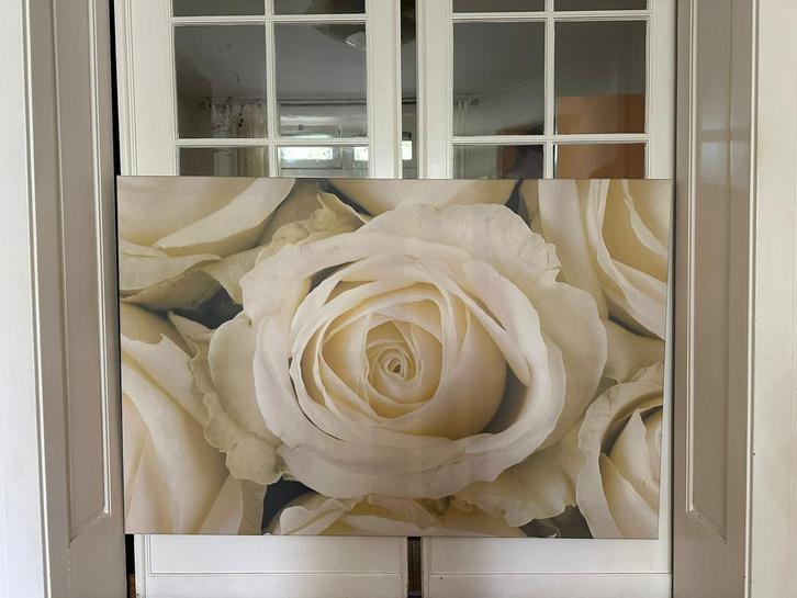 Foto op canvas Rozen, Huis en Inrichting, Woonaccessoires | Schilderijen, Tekeningen en Foto's, Zo goed als nieuw, Foto of Poster
