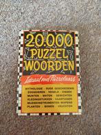 20.000 Puzzelwoorden - Puzzelboek, Hobby en Vrije tijd, Denksport en Puzzels, Ophalen of Verzenden, Gebruikt, Puzzelboek