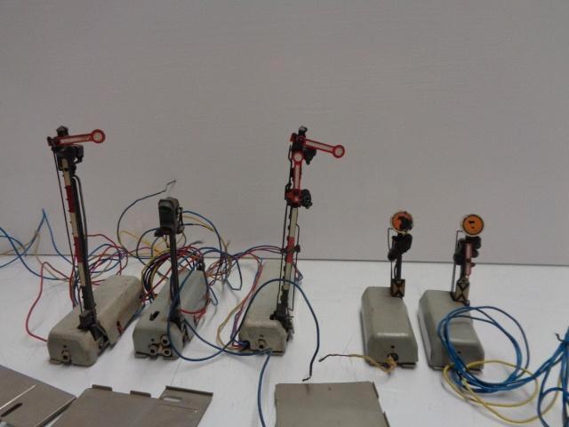 Marklin - Setje Seinen. 5x (H0), Hobby en Vrije tijd, Modeltreinen | H0, Gebruikt, Overige typen, Wisselstroom, Märklin, Ophalen of Verzenden