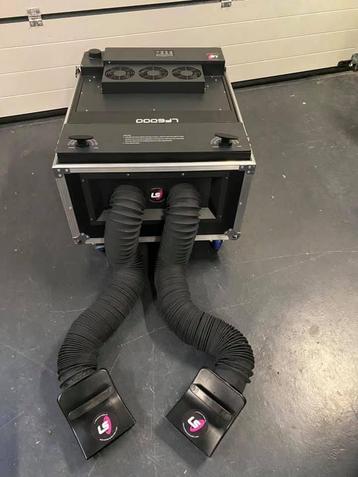 Beamz LF6000 Low Fog DMX rookmachine met dubbele output beschikbaar voor biedingen