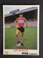 Bert Verhagen - PSV speler fotokaart / seizoen 1985-1986, Ophalen of Verzenden, Gebruikt, PSV, Spelerskaart