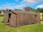 Legertent 5x5 met windscherm gebruikers schade aanwezig, Caravans en Kamperen, Tenten, Ophalen of Verzenden, Gebruikt