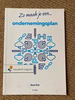 Roel Grit - Zo maak je een ondernemingsplan, Ophalen of Verzenden, Zo goed als nieuw, Roel Grit