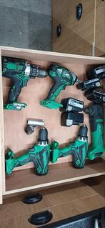 Hitachi Gereedschapset 14.4v, Gebruikt, Variabele snelheid, Minder dan 400 watt, Ophalen