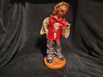 Vintage Goldina Art Collection Clown Beeldje, Ophalen of Verzenden, Gebruikt, Film, Beeldje, Replica of Model