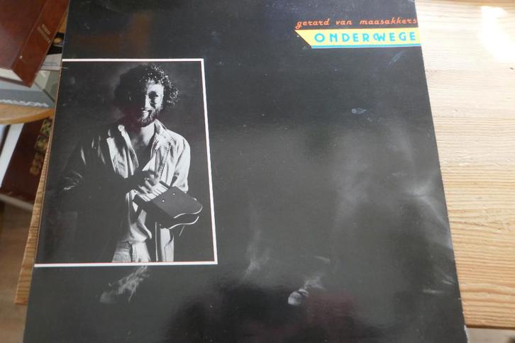 LP: Gerard van Maasakkers – Onderwege, Cd's en Dvd's, Vinyl | Nederlandstalig, Gebruikt, Levenslied of Smartlap, 12 inch, Ophalen of Verzenden