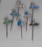 Den Haag Zeiss Planetarium Haagsche Courant speldjes, Verzamelen, Speldjes, Pins en Buttons, Gebruikt, Niet vindbaar, Niet vindbaar