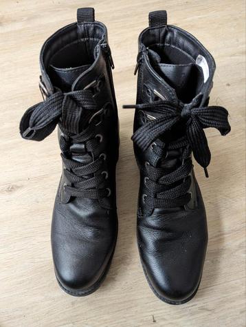 Hush Puppies enkel laarsjes, maat 42, zwart, zgan beschikbaar voor biedingen