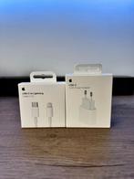 Oplader voor Iphone Apple snellader 20w + 1m Kabel, Ophalen of Verzenden, Nieuw, Apple iPhone