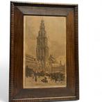 Hollandse School 20e eeuw - Martinitoren Groningen, Antiek en Kunst, Ophalen of Verzenden