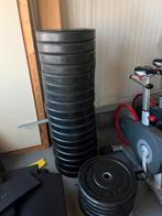 Lifemaxx bumper plates 18x 20 kg, Ophalen, Zo goed als nieuw, Halterschijven
