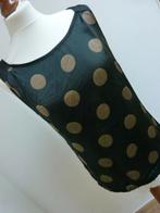 Steps every day chic maat S 36 zwarte top goudkleur stippen, Overige kleuren, Ophalen of Verzenden, Zo goed als nieuw, Steps