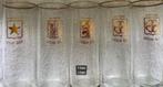 5 Leeuw bierglazen Maastricht Sittard Roermond Heerlen, Ophalen of Verzenden, Nieuw, Bierglas