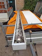Aluminium dakgoot 399 cm wit, 150 liter of meer, Ophalen, Gebruikt, Overige materialen