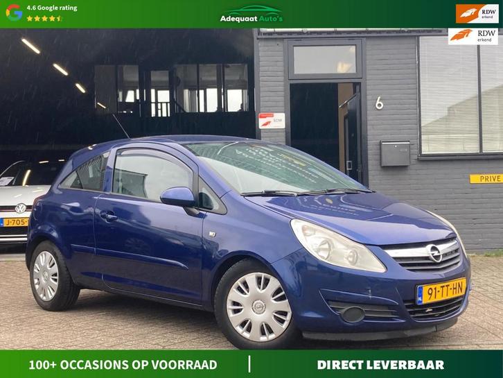 Opel Corsa 1.2-16V Business|Airco|Cruise Control|NAP|APK, Auto's, Opel, Bedrijf, Te koop, Corsa, ABS, Airbags, Airconditioning