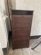 Brusali Schoenenkast 3 vakken, Ophalen, Gebruikt, Bruin