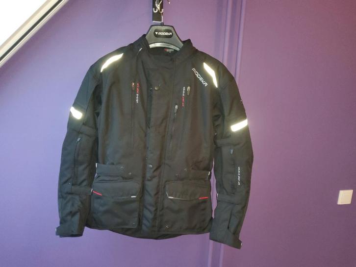 Modeka Heren Striker 2 motor textieljas XL, Motoren, Kleding | Motorkleding, Jas | textiel, Heren, Tweedehands, Ophalen of Verzenden