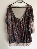 Shirtje van Miss Etam maat XL. (J3), Kleding | Dames, T-shirts, Bruin, Maat 46/48 (XL) of groter, Ophalen of Verzenden, Zo goed als nieuw