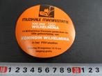 sticker ehv psv stadion muzikale manifestatie wilhelmina 100, Ophalen, Zo goed als nieuw, Bedrijf of Vereniging