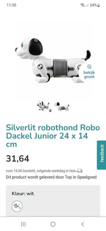 Silverlit robothond Dackel 