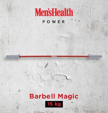Men's Health Barbell Magic - Red- 15KG beschikbaar voor biedingen