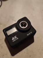 Action camera 4k wifi ultra hd sportcamera, Ophalen of Verzenden, Zo goed als nieuw, Overige merken