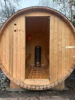BARREL SHOWMODEL HELEMAAL COMPLEET OP = OP!, ., Fins of Traditioneel, Complete sauna, Ophalen of Verzenden