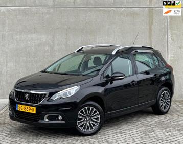 Peugeot 2008 1.2 VTI 110pk 2018 Zwart NAP|NWE APK|CARPLAY beschikbaar voor biedingen