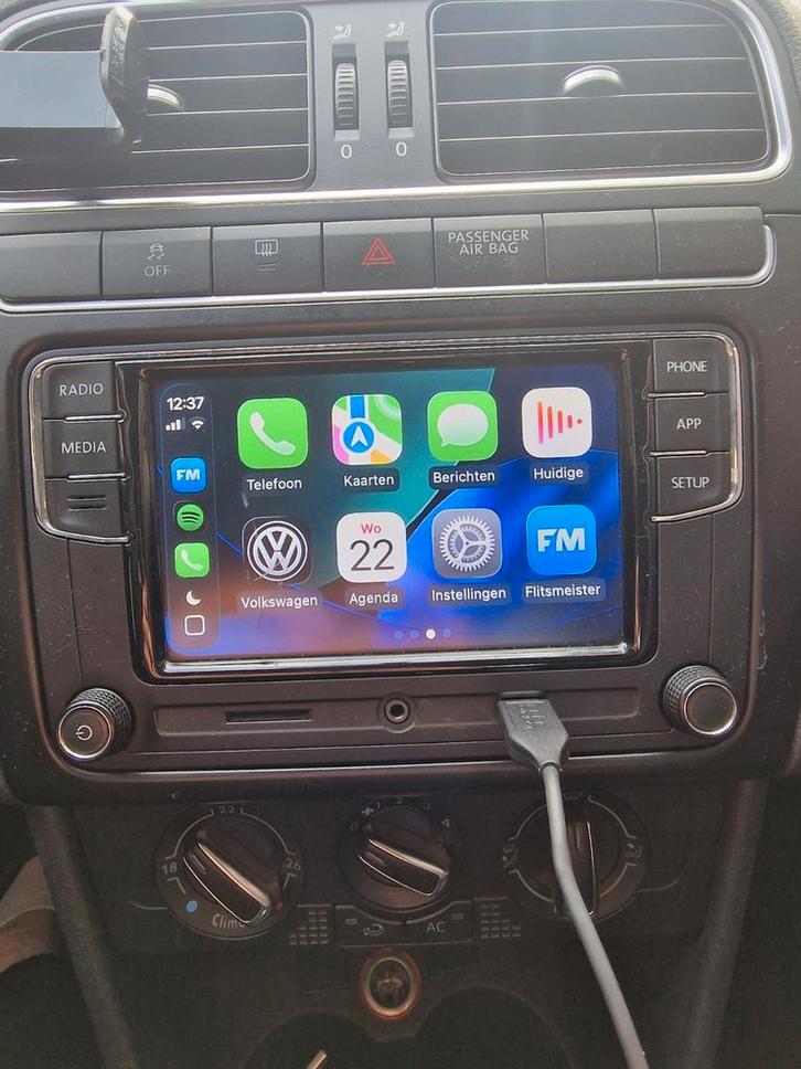 Originele VW scherm met Apple Carplay, Auto diversen, Autoradio's, Gebruikt, Ophalen