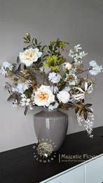 SALE Nieuw zijdenbloemen boeket, Majestic Flowers, Majestic Flowers, Nieuw, Ophalen of Verzenden
