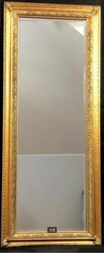 Spiegel barok goud, Antiek en Kunst, Ophalen, Rechthoekig, 100 tot 150 cm