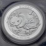 2023 Wombat - Perth Mint - 1 oz silver BU, Postzegels en Munten, Munten | Oceanië, Zilver, Ophalen of Verzenden