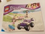 Lego Friends 41010 Strand Buggy, Ophalen of Verzenden, Zo goed als nieuw, Complete set, Lego