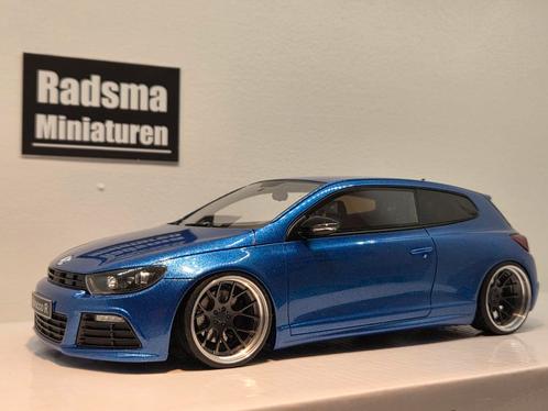 Volkswagen Scirocco Mk3 R - Vossen/verlaagd 1:18 Ottomobile, Hobby en Vrije tijd, Modelauto's | 1:18, Zo goed als nieuw, Auto